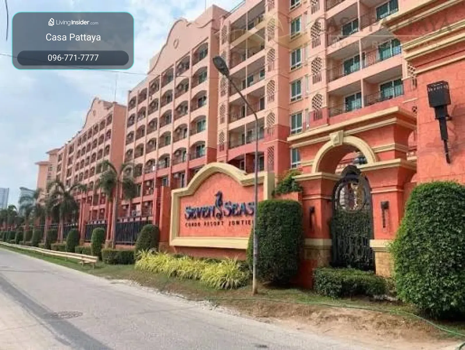 ขายคอนโดสวนน้ำ โครงการ Seven Seas Condo Resort Jomtien พัทยา – รูปที่ 2