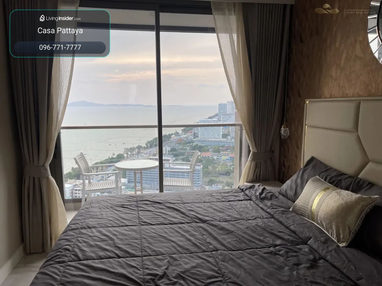 Beachfront Condo for Rent: Copacabana Beach Jomtien – รูปที่ 2