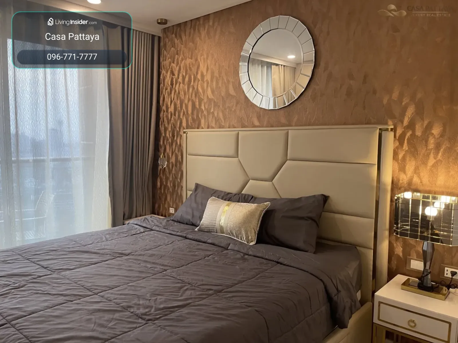 Beachfront Condo for Rent: Copacabana Beach Jomtien – รูปที่ 3