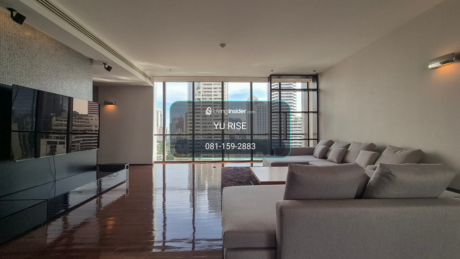ให้เช่า Domus Condominium สุขุมวิท 16 ห้อง 2 นอน 3 น้ำ ได้ห้องน้ำในตัวทุกห้อง + Powder Room สุดเอ็กซ์คลูซีฟยูนิตน้อย – รูปที่ 3
