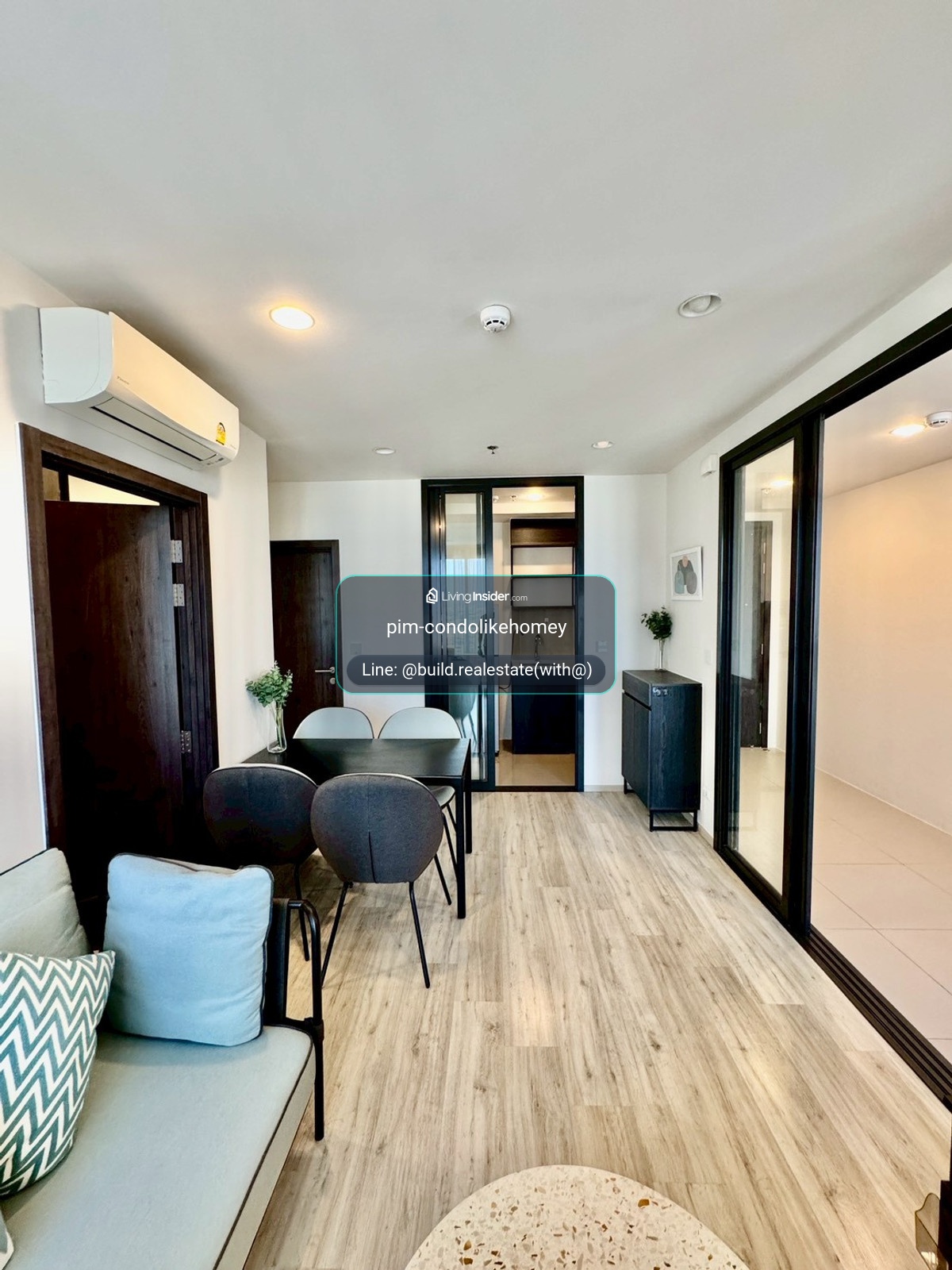 [ต่อรองได้] XT Huaikhwang 🌿 2 Bed 2 Bath | Building : A  - 80m. From MRT Huaikhwang  – รูปที่ 2