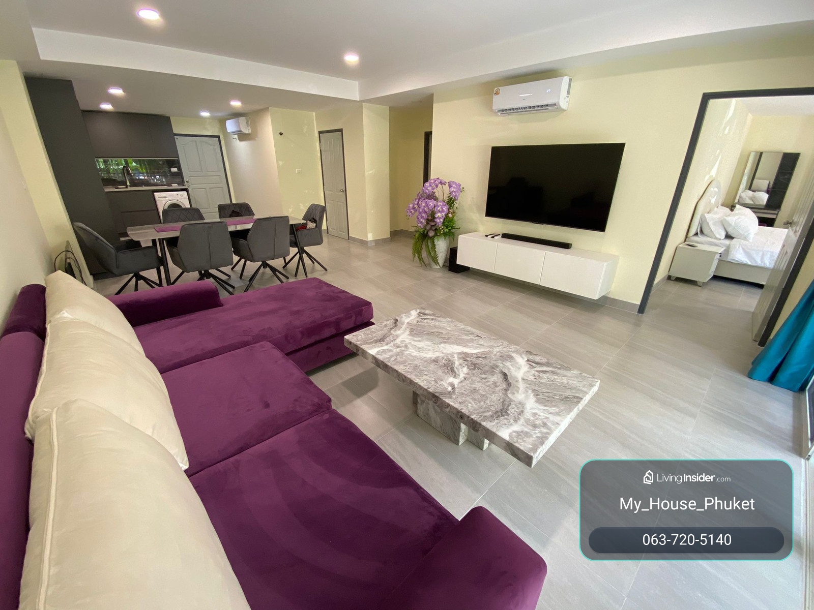 Apartment ตกแต่งสไตล์โมเดิร์นหรู | 2 ห้องนอน ขนาด 102 ตร.ม. (ขาย 7.9 ล้านบาท) – รูปที่ 3