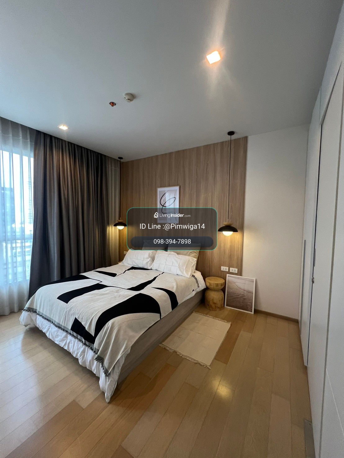 🏙️✨ ให้เช่า HQ Condo Thonglor | คอนโดหรู ใกล้ BTS ทองหล่อ ห้องสวย แต่งครบสไตล์ Modern Minimal โทนไม้อบอุ่น 🪵🤍 บรรยากาศน่าอยู่ พื้นที่กว้างขวาง พร้อมเฟอร์นิเจอร์ Built-in และเครื่องใช้ไฟฟ้าครบ หิ้วกระเป๋าเข้าอยู่ได้เลย! – รูปที่ 2