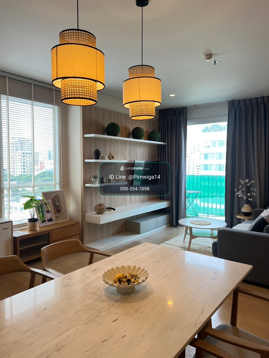 🏙️✨ ให้เช่า HQ Condo Thonglor | คอนโดหรู ใกล้ BTS ทองหล่อ ห้องสวย แต่งครบสไตล์ Modern Minimal โทนไม้อบอุ่น 🪵🤍 บรรยากาศน่าอยู่ พื้นที่กว้างขวาง พร้อมเฟอร์นิเจอร์ Built-in และเครื่องใช้ไฟฟ้าครบ หิ้วกระเป๋าเข้าอยู่ได้เลย! – รูปที่ 3