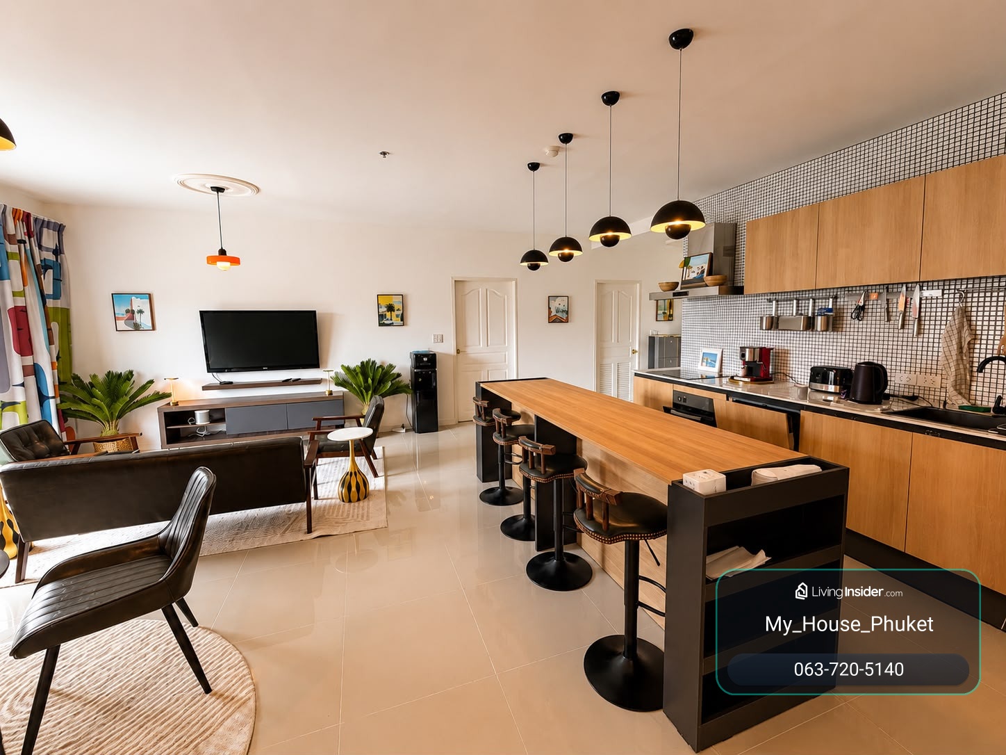 คอนโดหรูสไตล์โมเดิร์น | 3 ห้องนอน 136.6 ตร.ม. ชั้น 6 วิวภูเขาและตึกสูง – รูปที่ 3