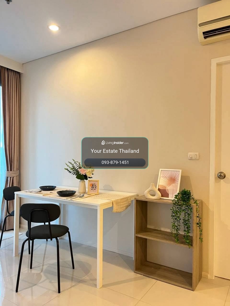 ให้เช่า Villa Asoke คอนโด ห้องใหม่ สภาพสวย พร้อมหิ้วกระเป๋าเข้าอยู่ได้เลยค่ะ – รูปที่ 4