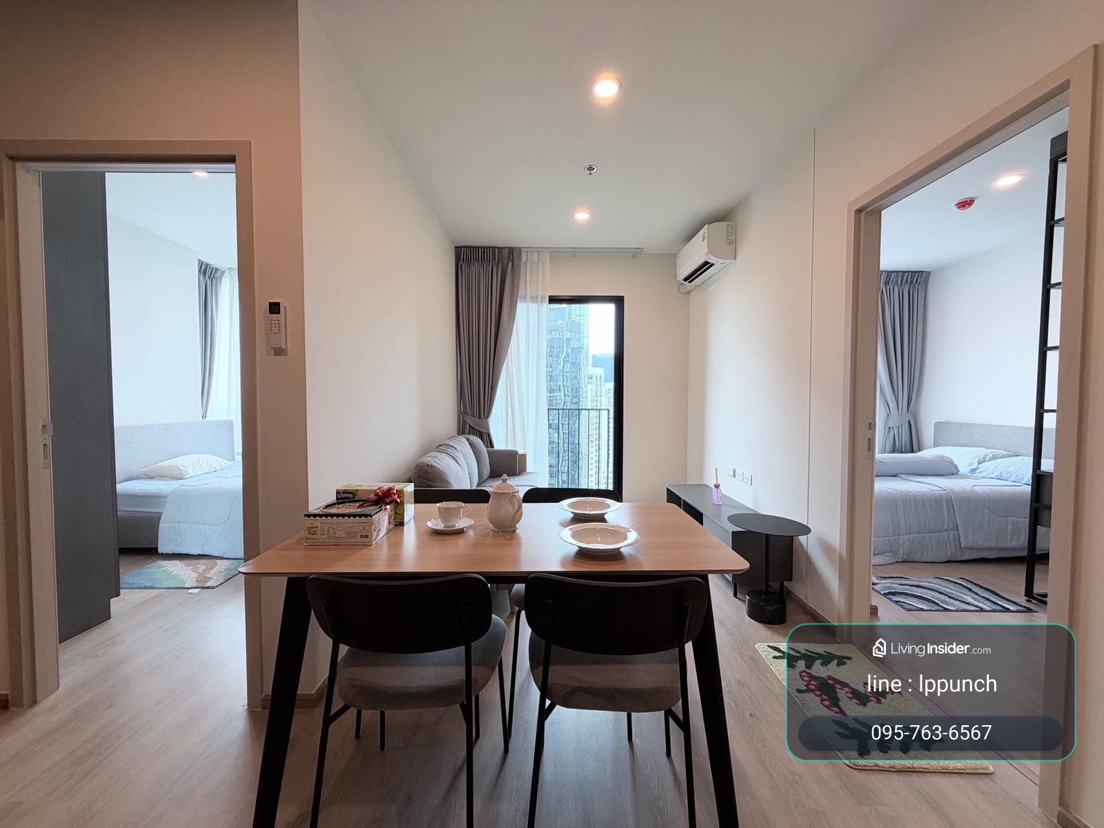 ให้เช่า🔥Nue District R9 2ห้องนอน 2ห้องน้ำ ไม่เคยมีผู้เช่า จองด่วน🔥 – รูปที่ 2