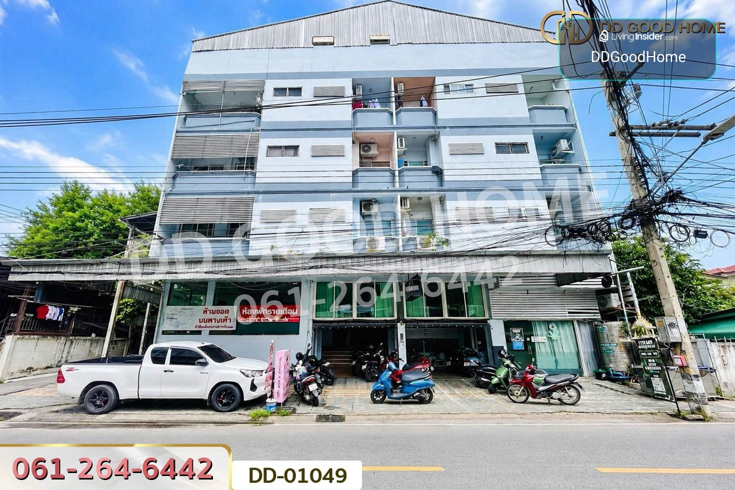 หอพัก ประตูเชียงใหม่เรสซิเดนซ์ เมืองเชียงใหม่ ใกล้ตลาดประตูเชียงใหม่ DD-01049 – รูปที่ 2