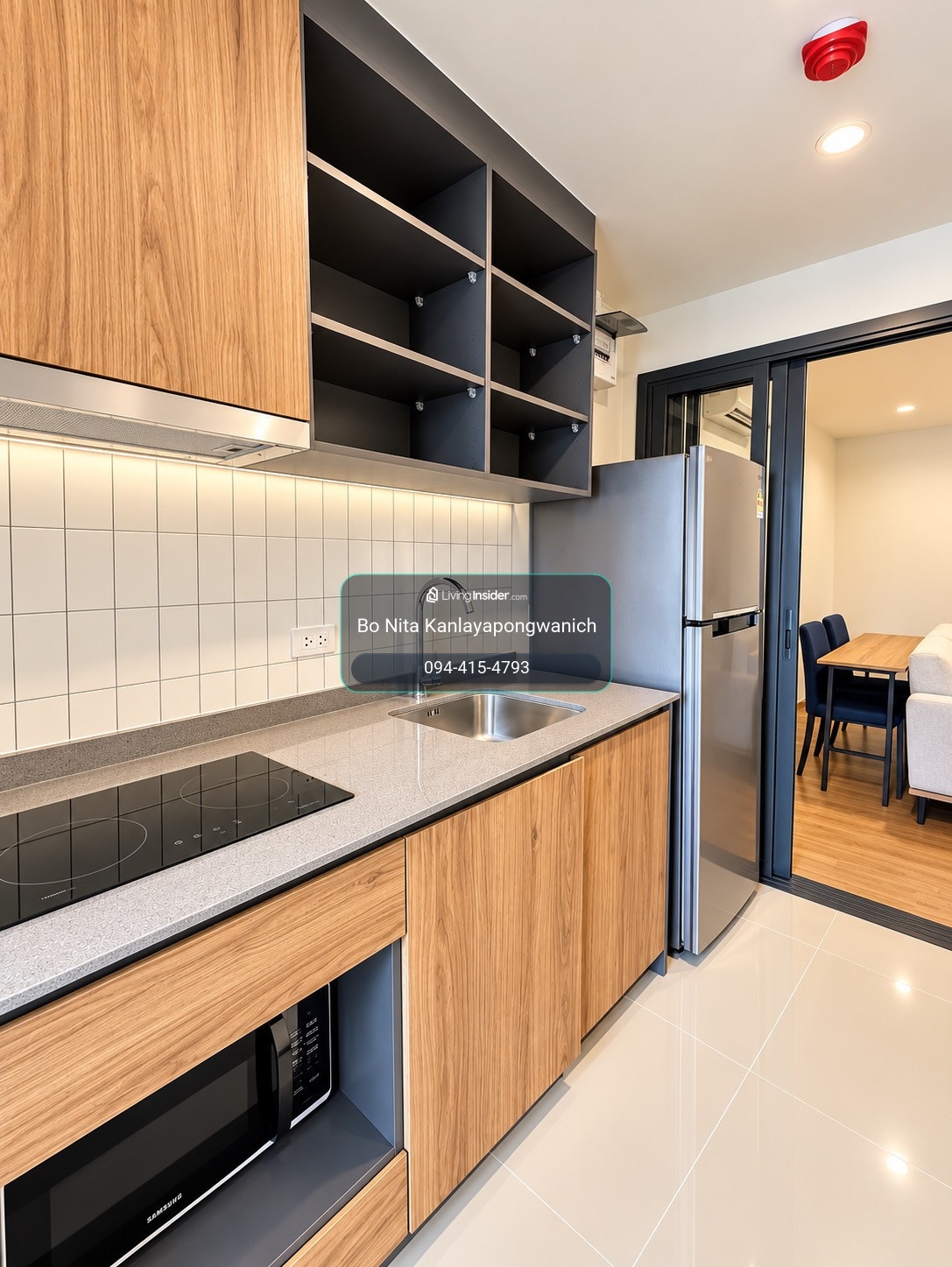 🏡 For rent The Line Vibe | 1 bedroom 37 sq m. | 23,000 baht/month – รูปที่ 4