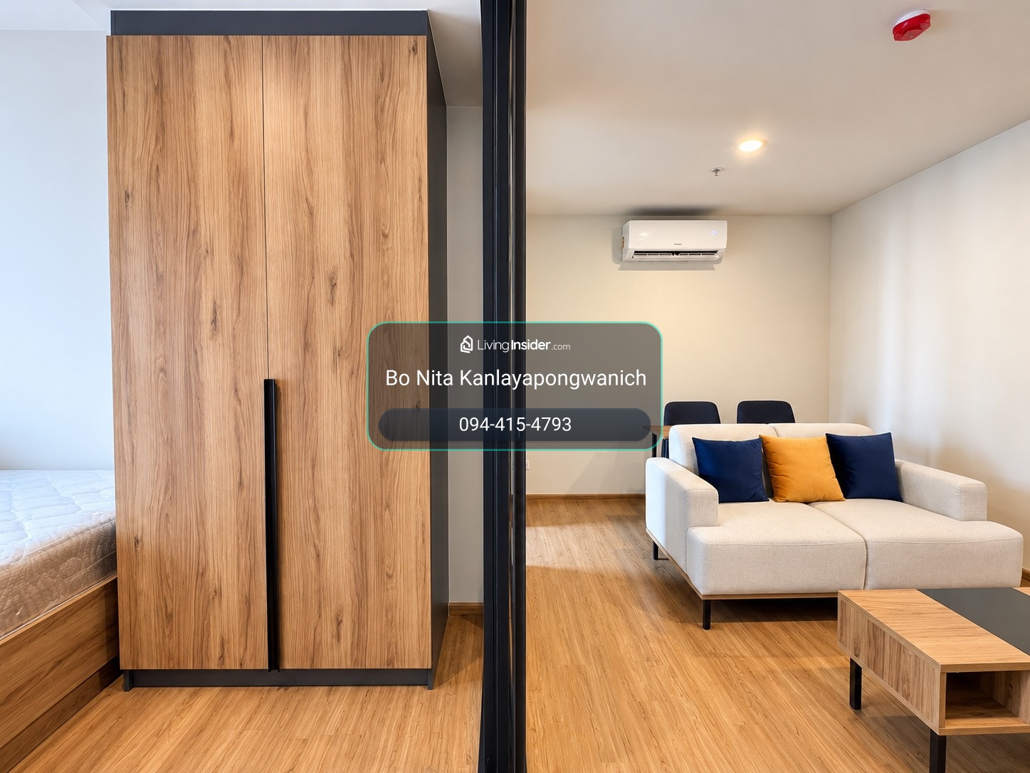 🏡 For rent The Line Vibe | 1 bedroom 37 sq m. | 23,000 baht/month – รูปที่ 3
