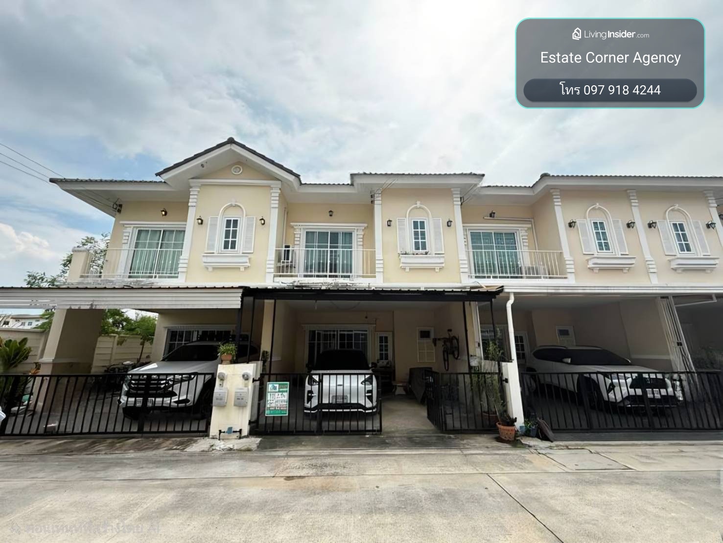 98270 - ขาย ทาวน์โฮม 2 ชั้น ดีญ่า ทาวน์ ติวานนท์-รังสิต – รูปที่ 2