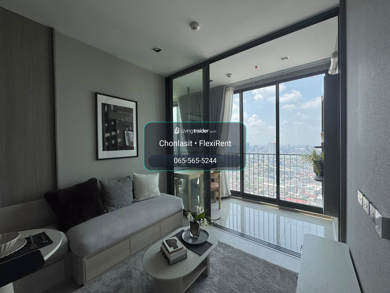 🌊 ห้องมุมชั้น 41 วิวแม่น้ำเจ้าพระยาและเอเชียทีค 1 Bed Plus  ชมพลุจากในห้อง | Reference Sathorn–Wongwianyai ✨  – รูปที่ 3