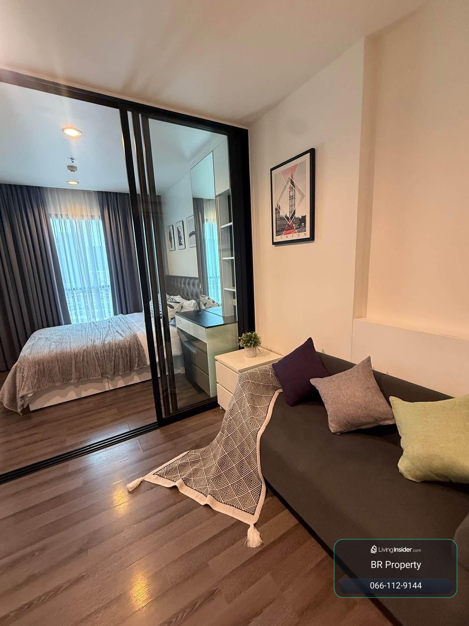 🌷🩷 THE BASE Sukhumvit 77🌷🩷 1 BEDROOM + 1 BATHROOM |27 SQ.M. - Rental Price : 15,000 Baht/month – รูปที่ 3