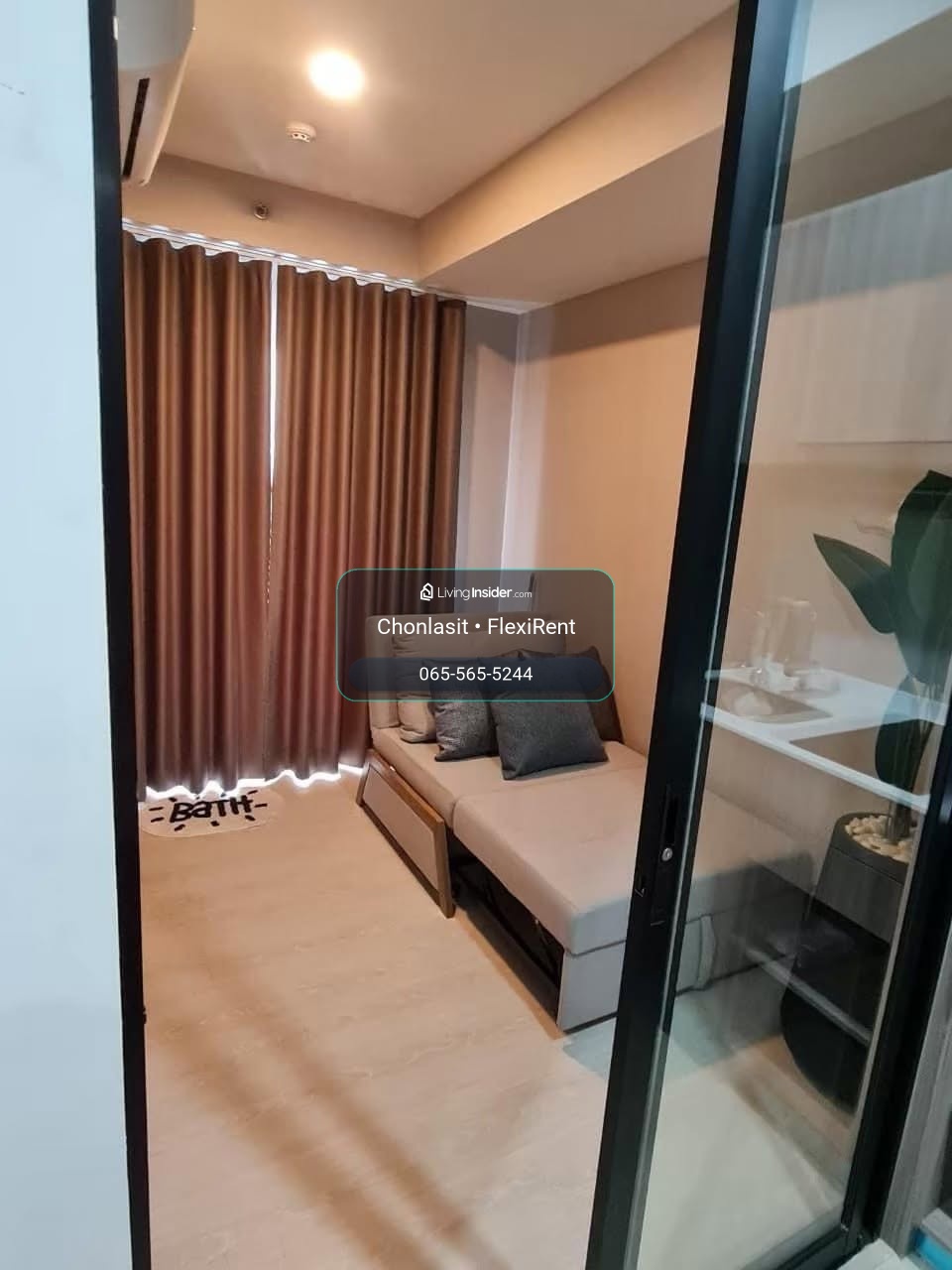🚆 Bed Plus แบ่งพื้นที่ได้ 2 ห้อง ห้องบิ้วอินครบ วิวสระว่ายน้ำ ใกล้ BTS เพียง 250 ม. | KnightsBridge Phaholyothin Interchange – รูปที่ 3