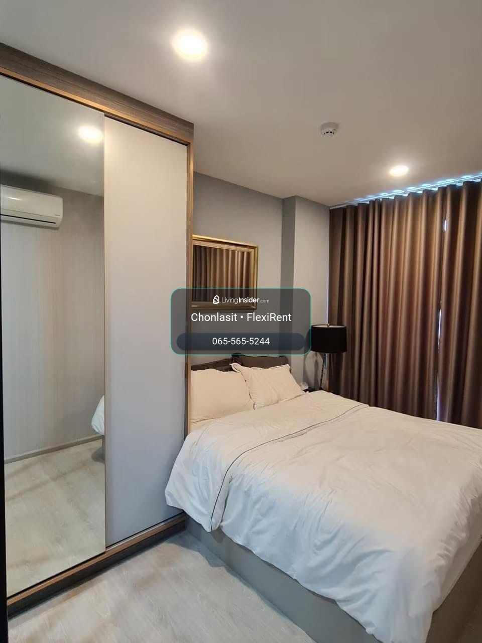 🚆 Bed Plus แบ่งพื้นที่ได้ 2 ห้อง ห้องบิ้วอินครบ วิวสระว่ายน้ำ ใกล้ BTS เพียง 250 ม. | KnightsBridge Phaholyothin Interchange – รูปที่ 2