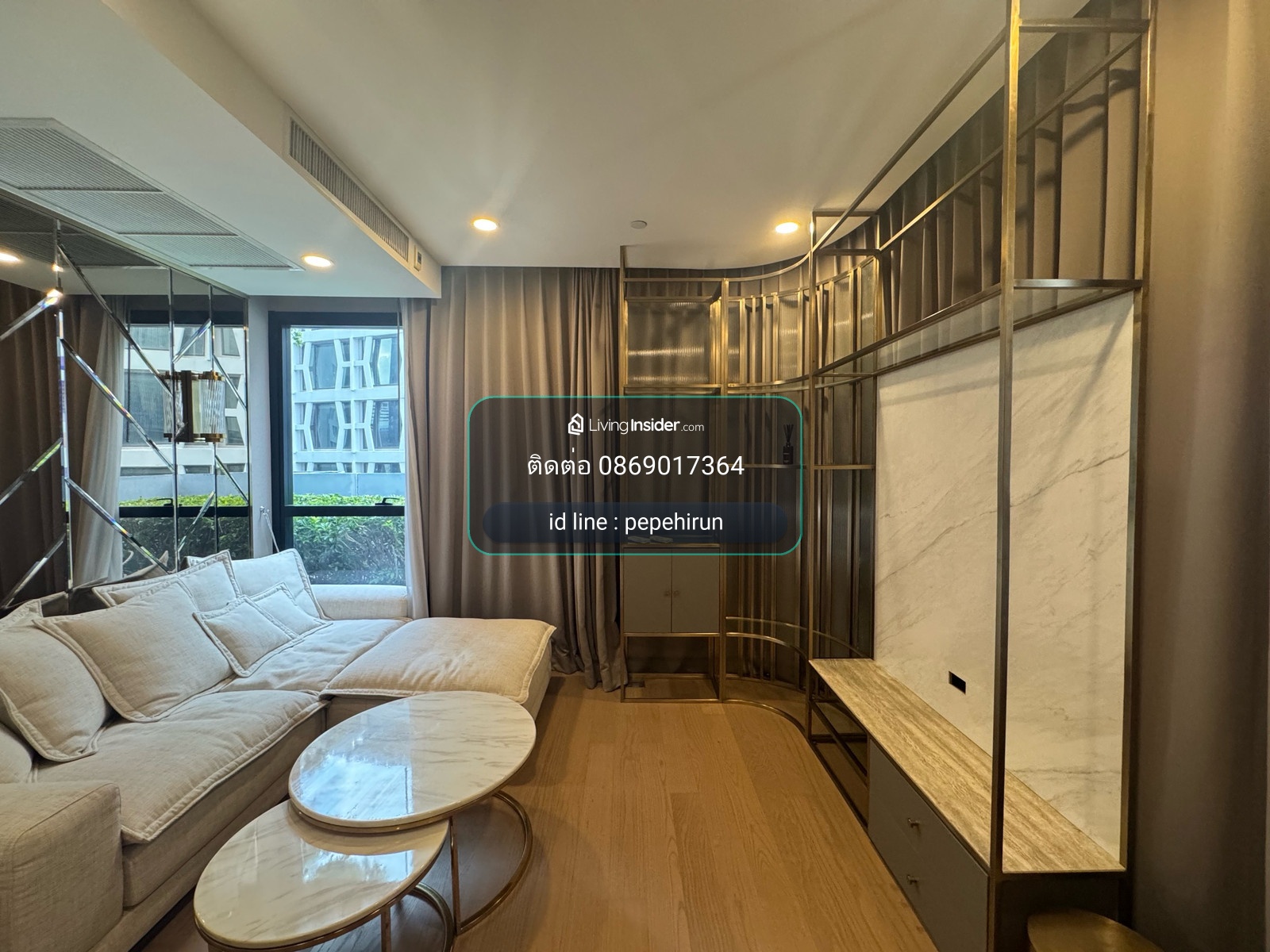 For Rent 2 Bedroom Ashton Chula price 60,000 baht contact 0869017364 – รูปที่ 2