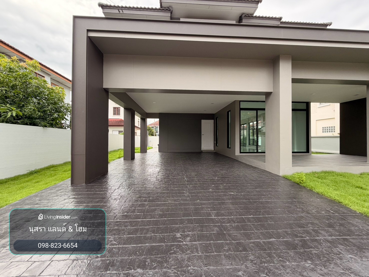 ชลลดา บางบัวทอง ลดหลักแสน บ้านเดี่ยวพื้นที่กว้าง บรรยากาศร่มรื่น – รูปที่ 4