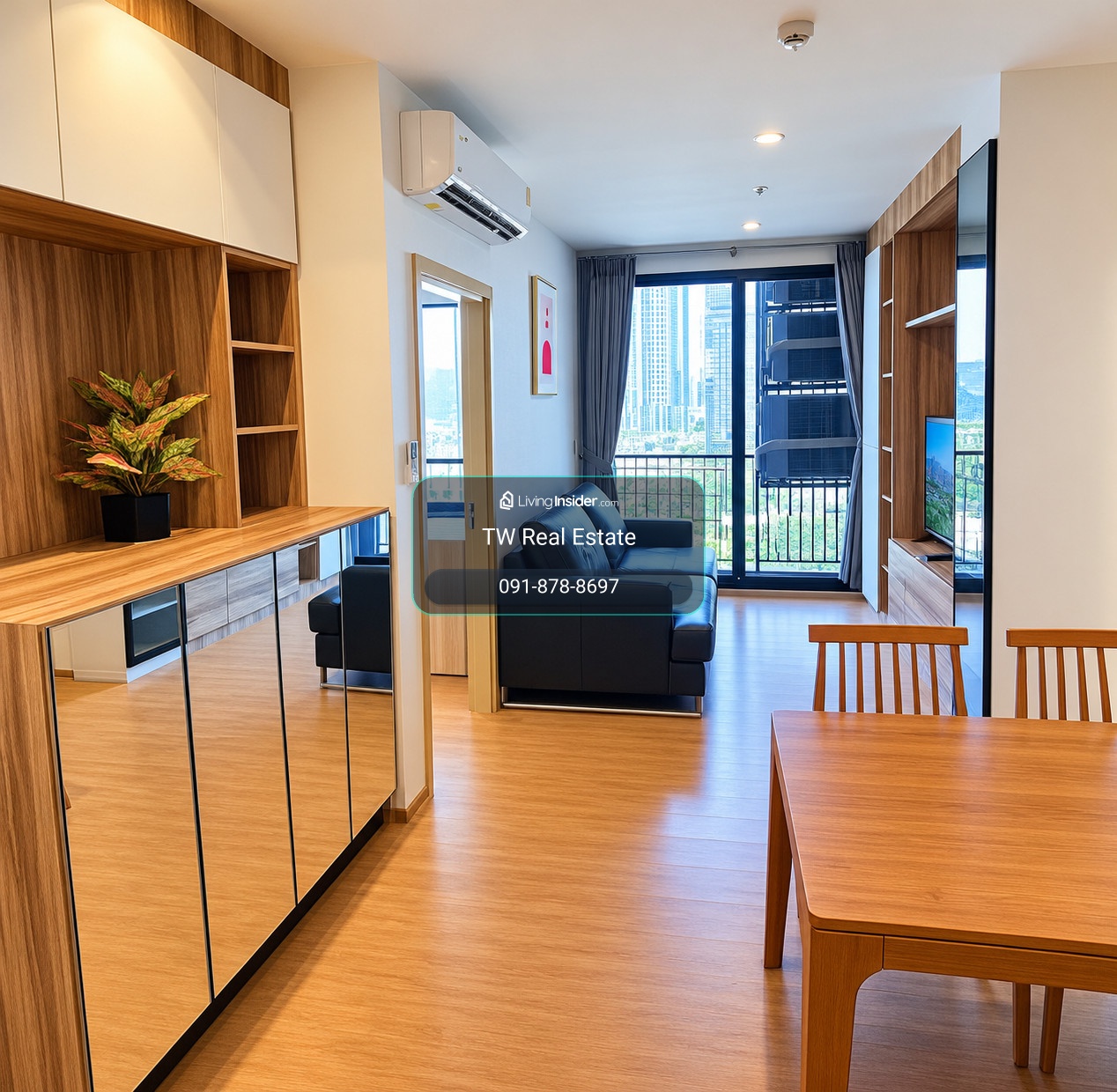 ให้เช่า Maru Ekkamai 2 | คอนโด Pet Friendly ใกล้ BTS เอกมัย เพียง 200 เมตร 2 ห้องนอน | เฟอร์นิเจอร์ครบ พร้อมเข้าอยู่ | เลี้ยงสัตว์ได้ – รูปที่ 2