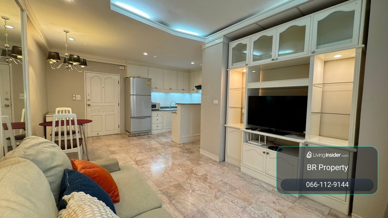 🍊🍹Saranjai Mansion 🍹🍊 1 BEDROOM + 1 BATHROOMS | 55.74 SQ.M.  - Rental Price : 28,000 Baht/month - Sale 5.2M – รูปที่ 3