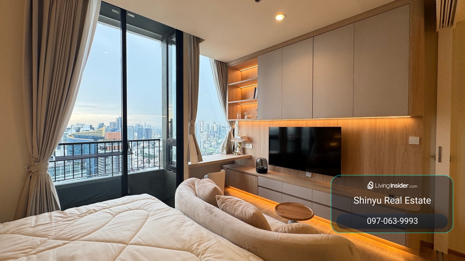 Condo for rent at Noble Form Thonglor - 1 bedroom, 1 bathroom - 33 sq.m. - Rent: 38,000 THB/month [MKr2610012]  – รูปที่ 3