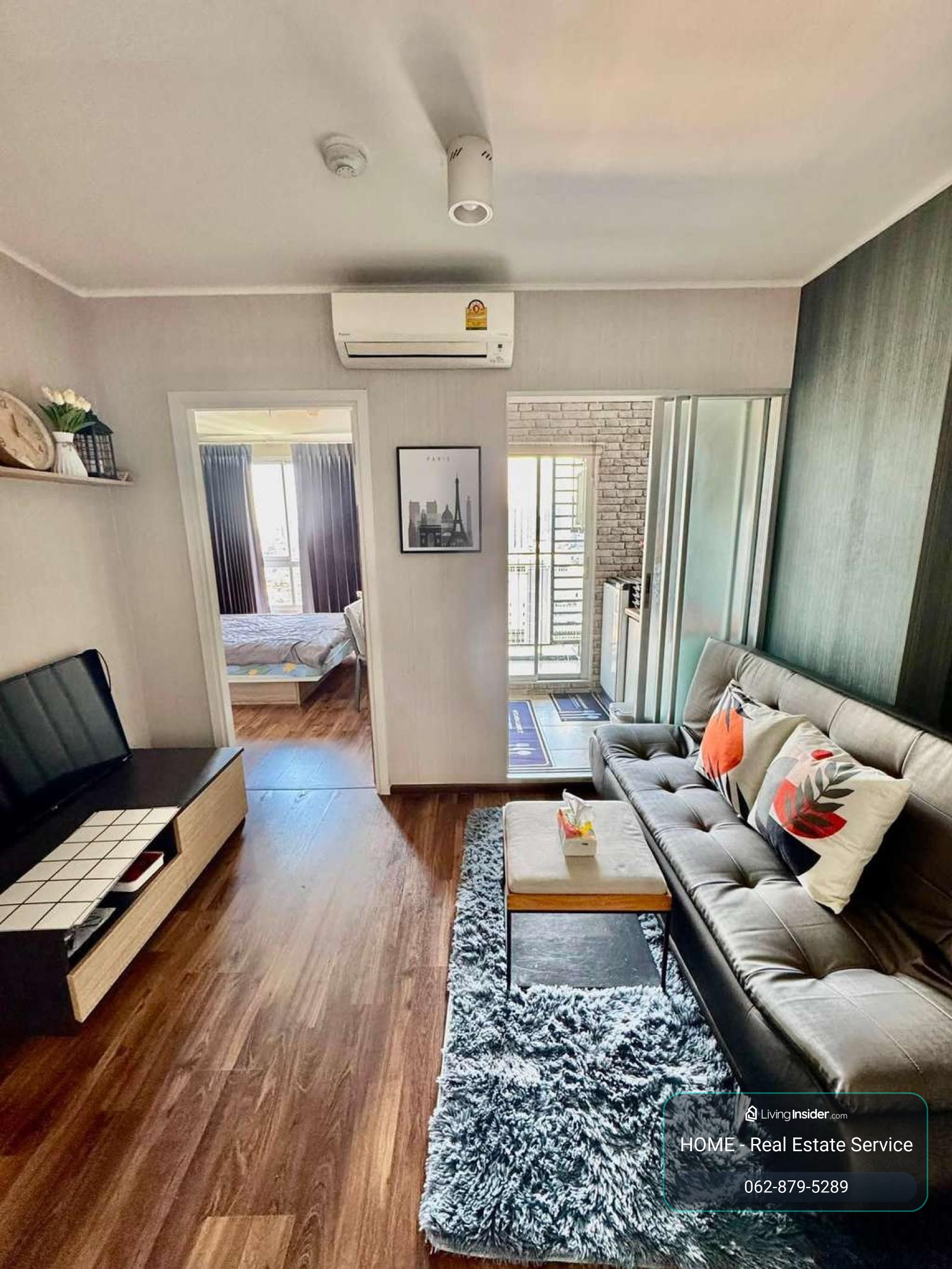 U Delight Ratchavibha / 1 Bedroom (SALE WITH TENANT), ยู ดีไลท์ รัชวิภา / 1 ห้องนอน (ขายพร้อมผู้เช่า) LPIN018 – รูปที่ 4