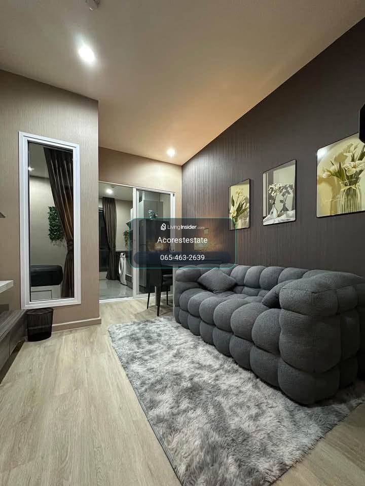 🌷 ให้เช่าคอน Centric Ratchada - Huai Kwang✨🌷 1 ห้องนอน 1 ห้องน้ำ | ขนาด 27.6 ตร.ม. | ชั้น 18 – รูปที่ 2
