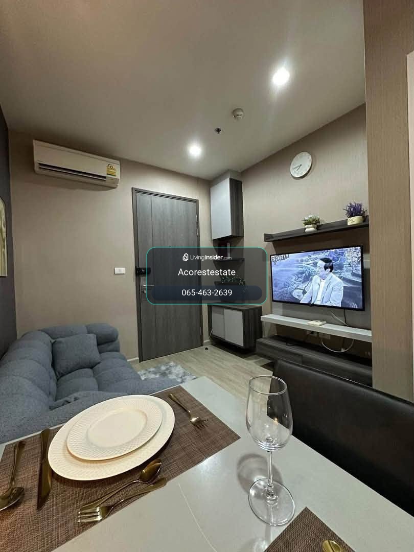 🌷 ให้เช่าคอน Centric Ratchada - Huai Kwang✨🌷 1 ห้องนอน 1 ห้องน้ำ | ขนาด 27.6 ตร.ม. | ชั้น 18 – รูปที่ 4
