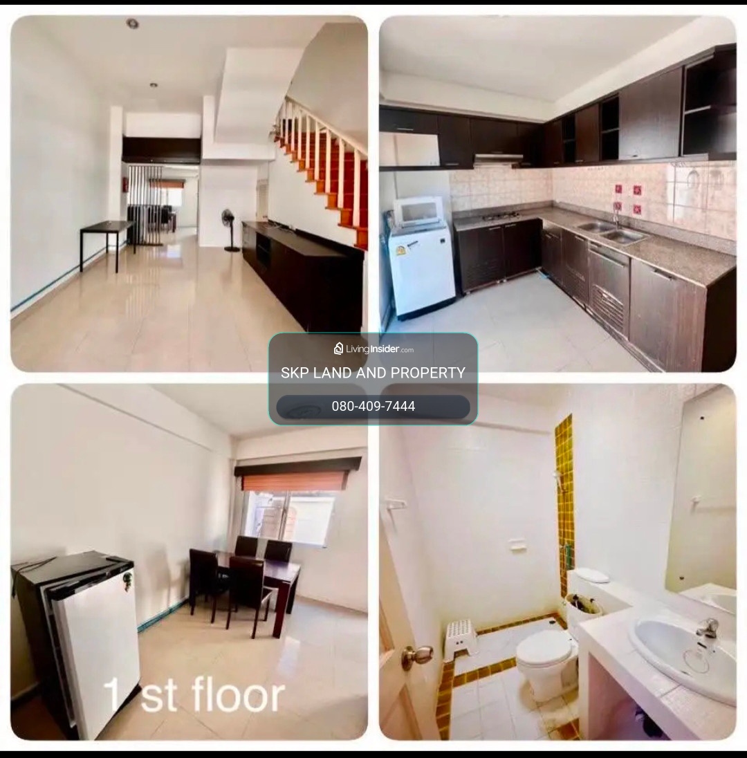 5-story townhome for rent, Parinlak Phetkasem 69 project. – รูปที่ 3