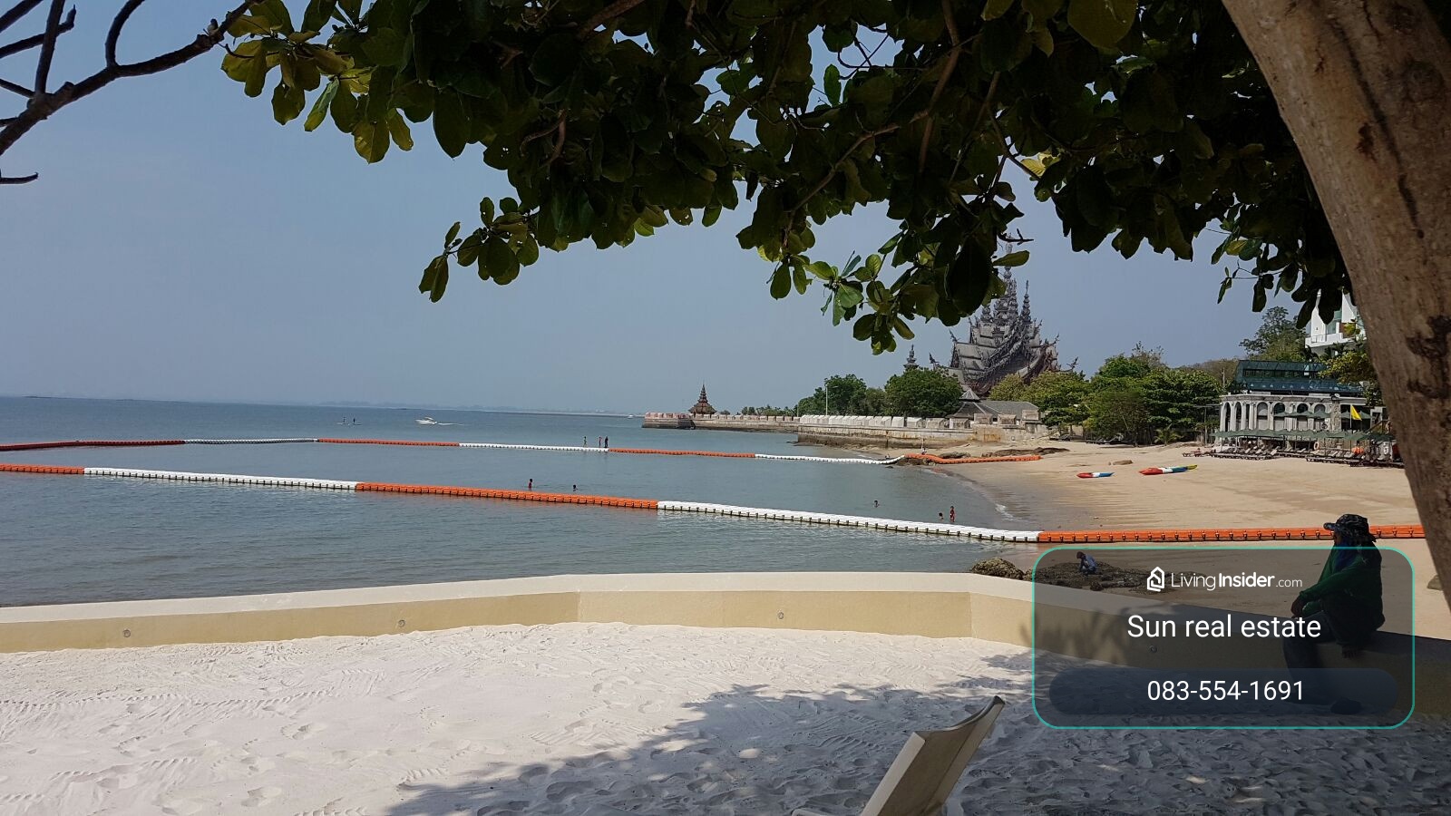 ให้เช่าคอนโดติดหาดวงศ์อมาตย์ โครงการบ้านปลายหาด (Baan Plai Haad) (S03-2808) – รูปที่ 2