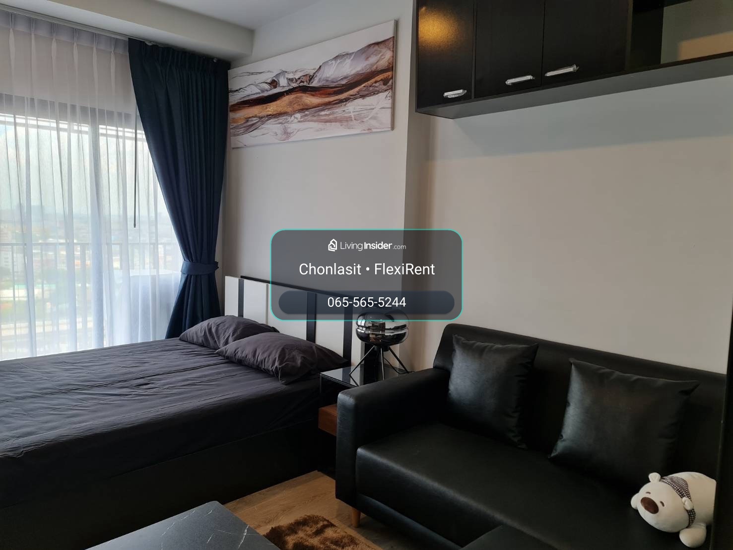 🏙️ The Tree พัฒนาการ–เอกมัย | 1 Bedroom 27 ตร.ม. ชั้น 18 | 🌆 วิวเมืองไม่บล็อก | 💰 14,000 บาท/เดือน – รูปที่ 3