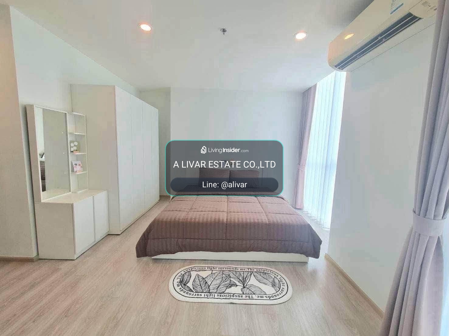 RC102826 Condo for rent 2 beds at The Noble Revolve 2 Ratchada ใกล้ MRT ศูนย์วัฒนธรรมแห่งประเทศไทย  – รูปที่ 2