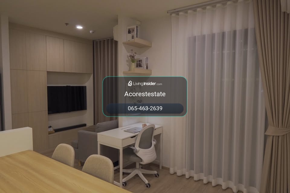 🌷 ให้เช่าคอน NUE DISTRICT R9 ✨🌷 1 ห้องนอน 1 ห้องน้ำ | ขนาด  35 ตร.ม. | ชั้น 40 – รูปที่ 3