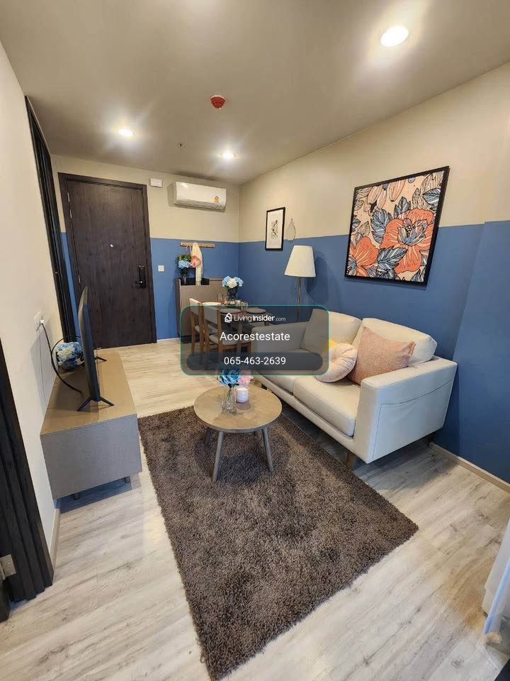 🌷 ให้เช่าคอน XT Huaikwang ✨🌷 1 ห้องนอน 1 ห้องน้ำ | ขนาด  35 ตร.ม. | ชั้น 8 – รูปที่ 2