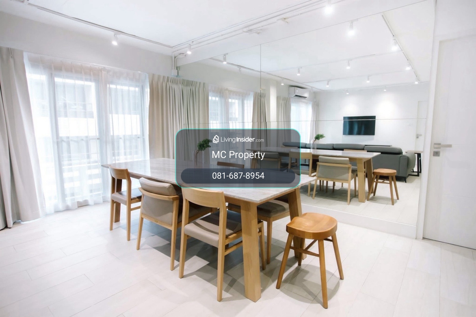 Navin Court Condominium 2 bedroom 2 bathrooms 122.7 Sqm Newly Renovated Sell 15,900,000 mb. please contact 0816878954  – รูปที่ 3