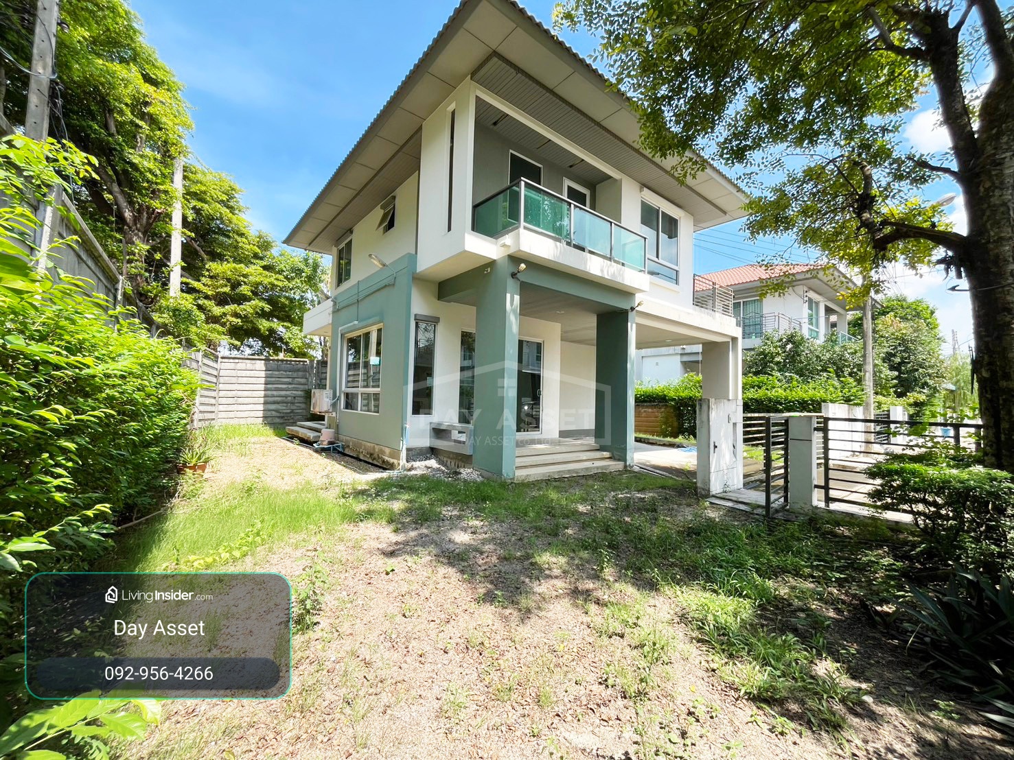 2-story detached house for sale (corner house), Habitia Bond Village: Bang Khu Wat - Pathum Thani, area 63 sq m, selling for only 3,600,000 baht. – รูปที่ 3