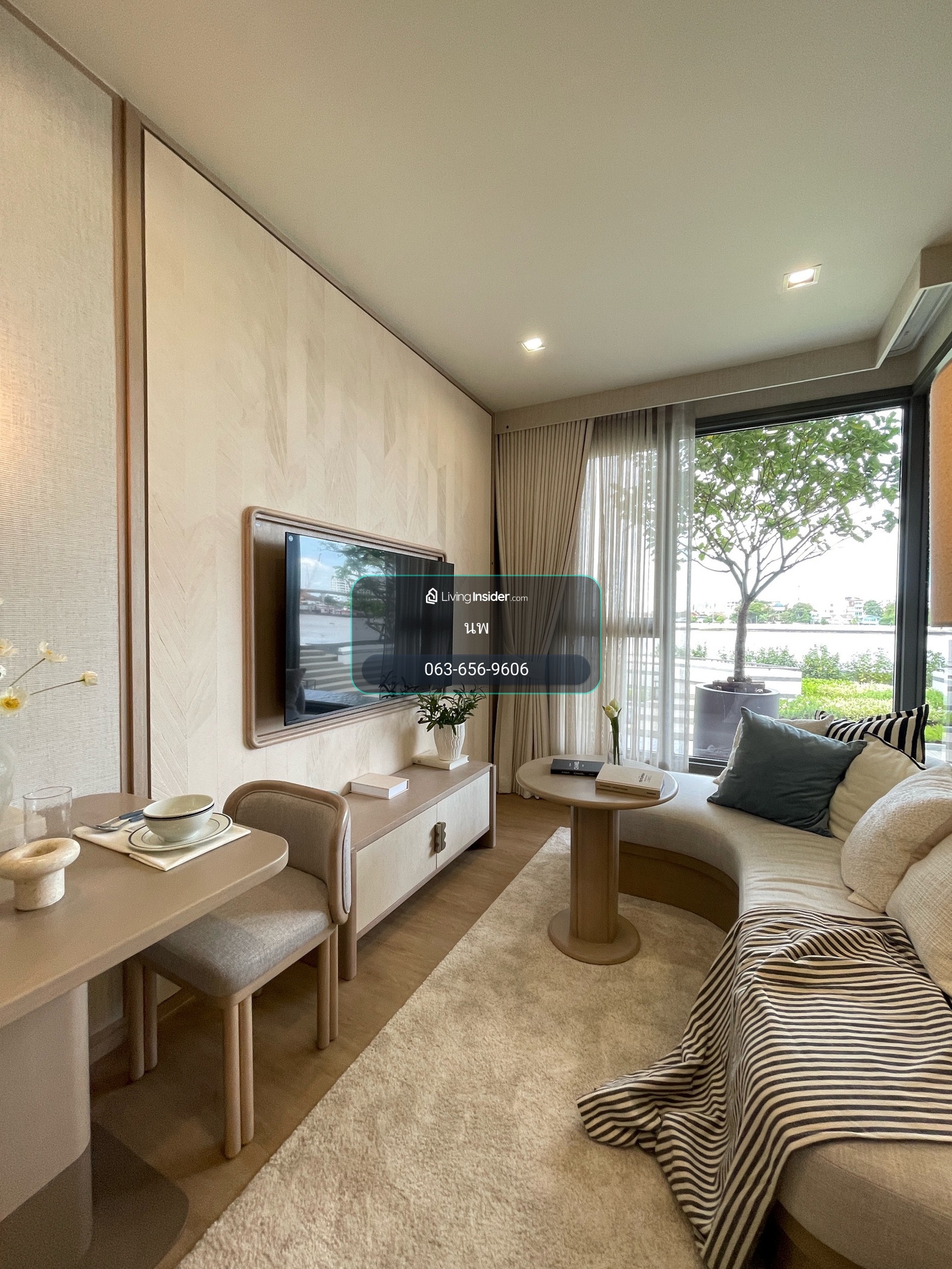ขายดาวน์ Reference Baie River Bangpho | 1 Bedroom | 34.6 ตร.ม. Tel. 0636569606 – รูปที่ 3