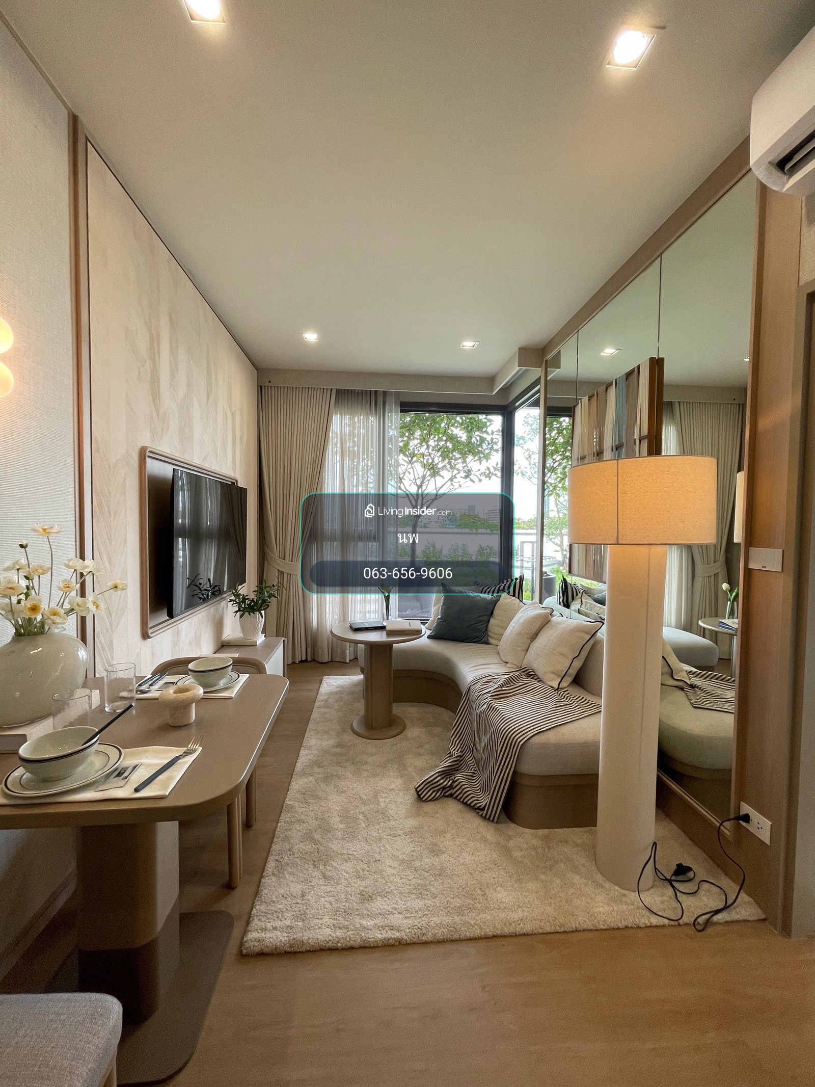 ขายดาวน์ Reference Baie River Bangpho | 1 Bedroom | 34.6 ตร.ม. Tel. 0636569606 – รูปที่ 2