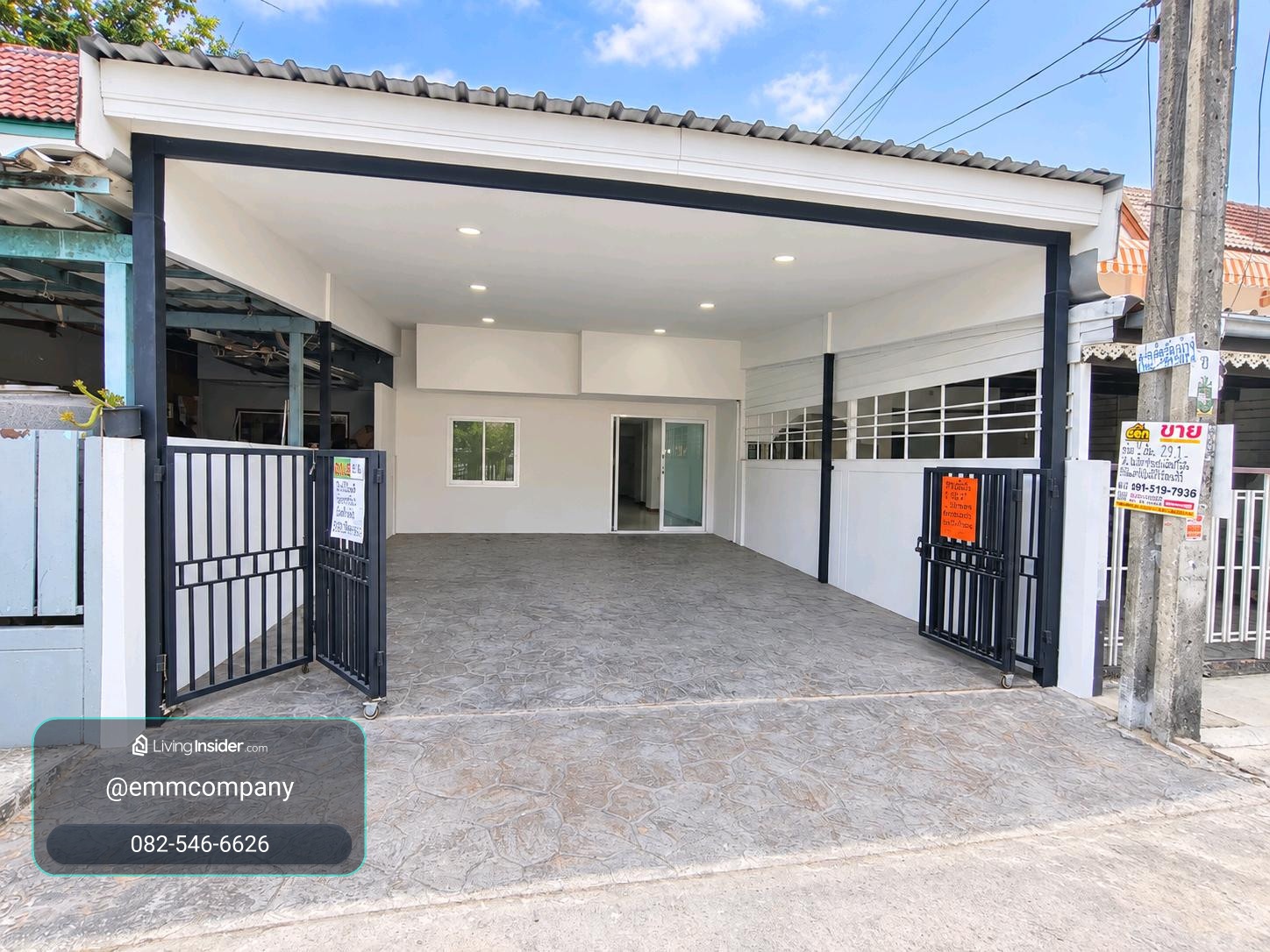 2-story house for sale, 3 bedrooms, good location, not deep in the alley, Soi Sai Mai 48, open for business or residence. – รูปที่ 2