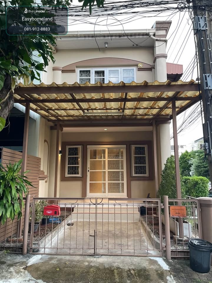 ✨ ให้เช่าทาวน์เฮ้าส์ 2 ชั้น | Garden City 2 Sukhumvit l โทร 081-912-8883 – รูปที่ 2