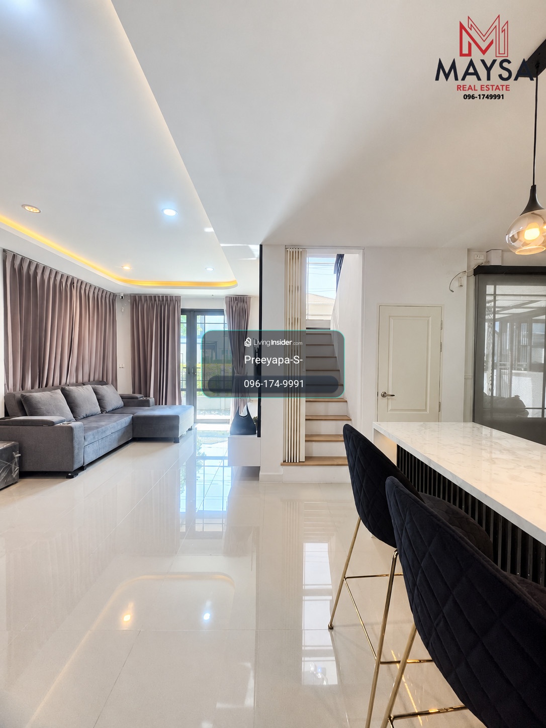 🏠 ให้เช่าบ้านเดี่ยว แกรนด์พลีโน่ พหลฯ-วิภาวดี 2 เดือนละ 34000 บาท 🎉 ใกล้ Future Park รังสิต (Zpell) 3 กม. เฟอร์นิเจอร์และเครื่องใช้ไฟฟ้าบางส่วน พร้อมเข้าอยู่  ✅✅ ❤️ บ้านสวย ใหม่ สภาพนางฟ้า ❤️  – รูปที่ 4