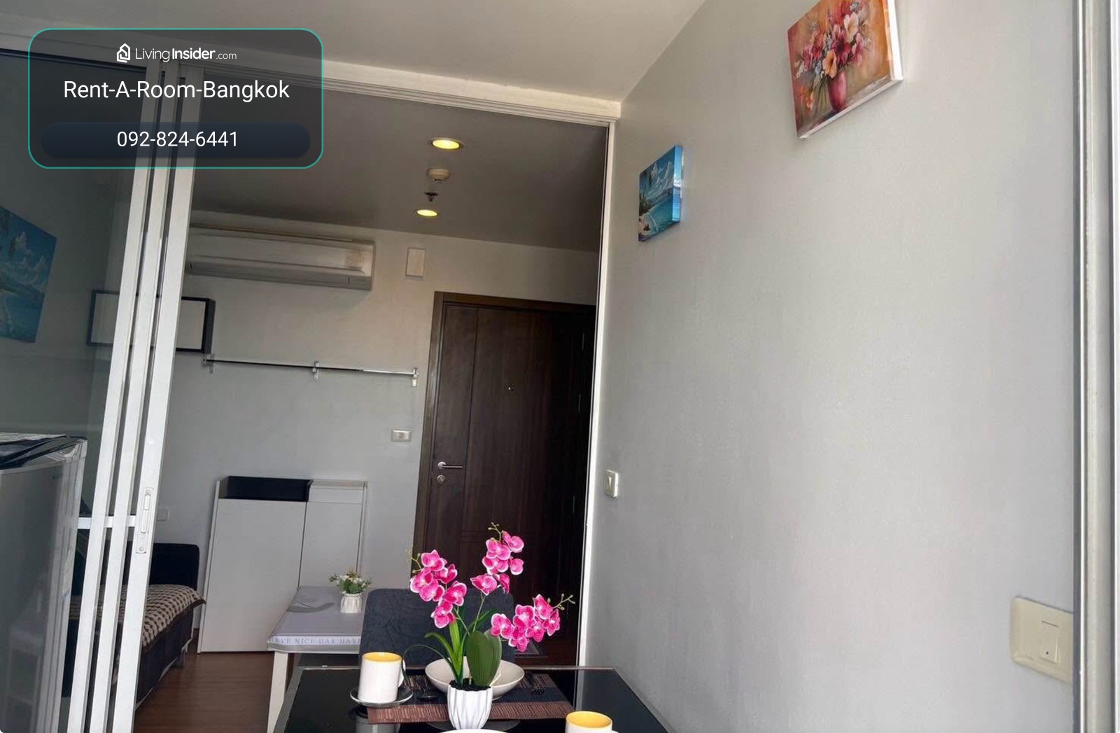 C260280 The base sukhumvit 77, 30 sqm south view, 1 bed furnished, 15,000 thb  – รูปที่ 4