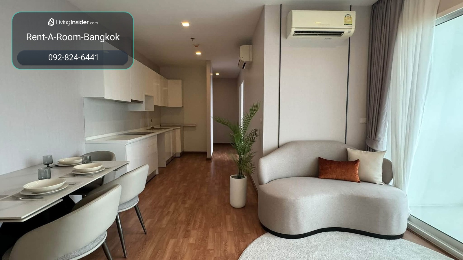C260282 The coast bangna bts, 92 sqm penthouse, 3 bed 2 bath, 55,000 thb  – รูปที่ 2