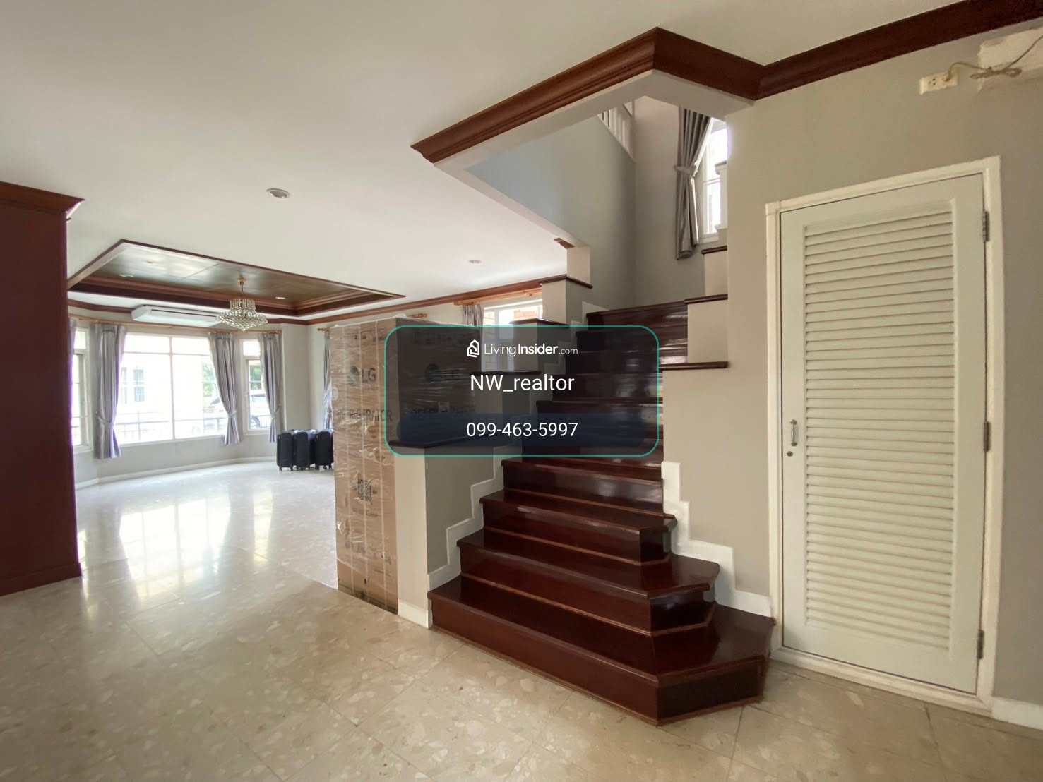 Single house for rent Nantawan Village, On Nut (On Nut 44), 5 bathrooms, 4 bathrooms, fully furnished, ready to move in. – รูปที่ 4