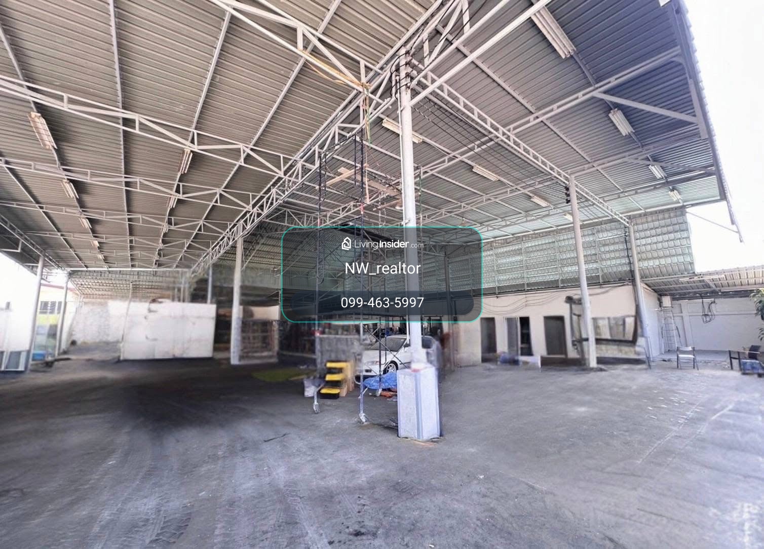 Warehouse with office for rent and worker housing + 2-story house, total area 1 rai, usable area 1,547 sq m., located in Bang Phli, Samut Prakan. – รูปที่ 2
