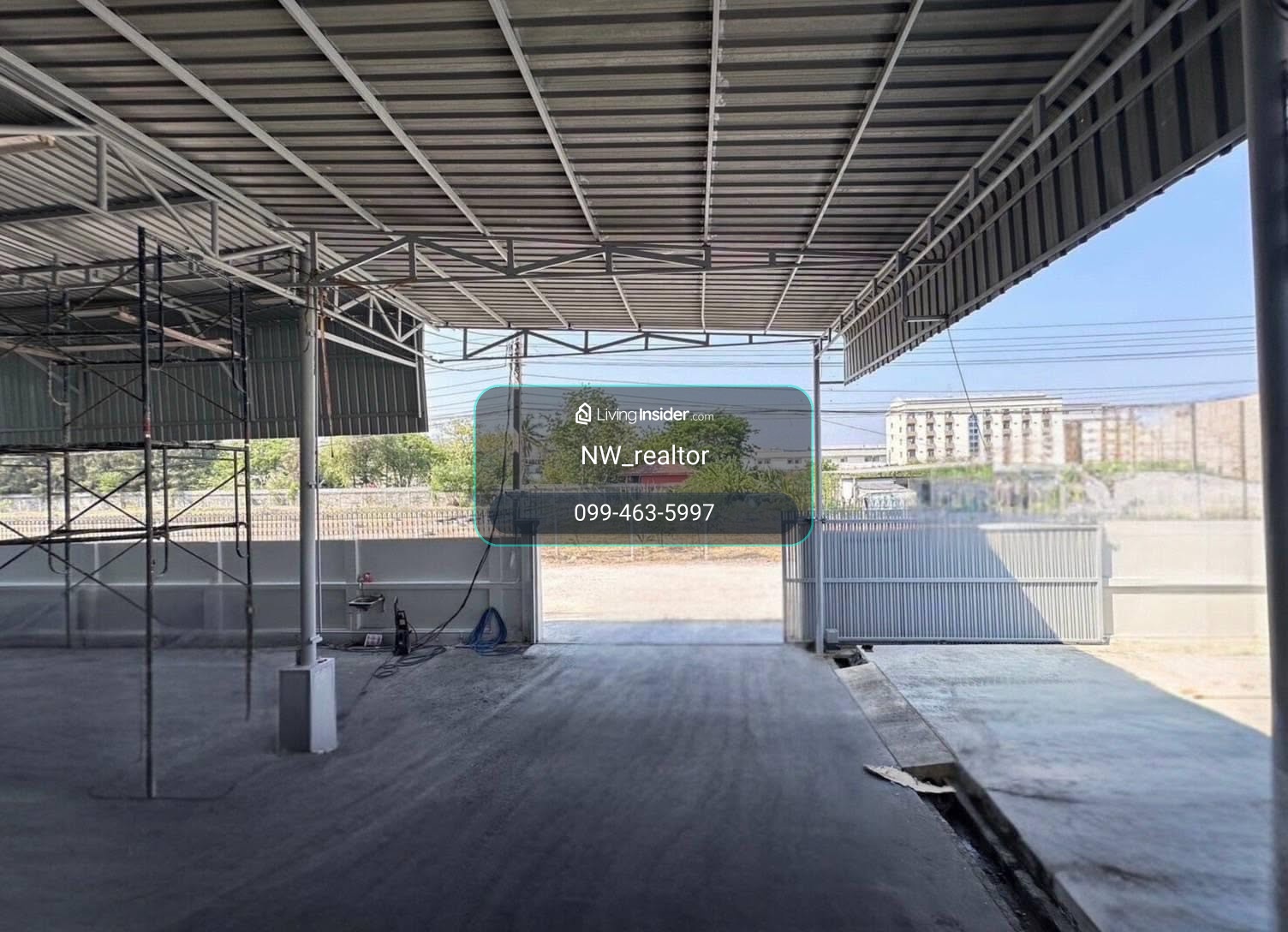 Warehouse with office for rent and worker housing + 2-story house, total area 1 rai, usable area 1,547 sq m., located in Bang Phli, Samut Prakan. – รูปที่ 3