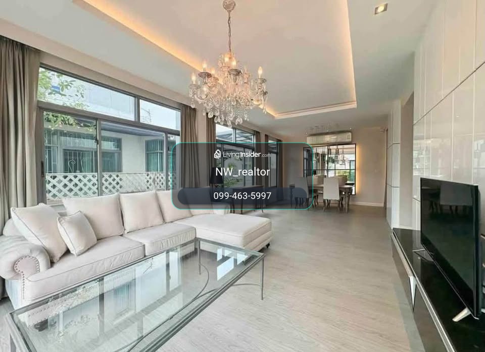 ให้เช่า Perfect Place 3 ราชพฤกษ์ บ้านเดี่ยว 2 ชั้น 3 ห้องนอน 3 ห้องน้ำ แต่งสวยมาก เฟอร์นิเจอร์ครบ พร้อมอยู่ – รูปที่ 4