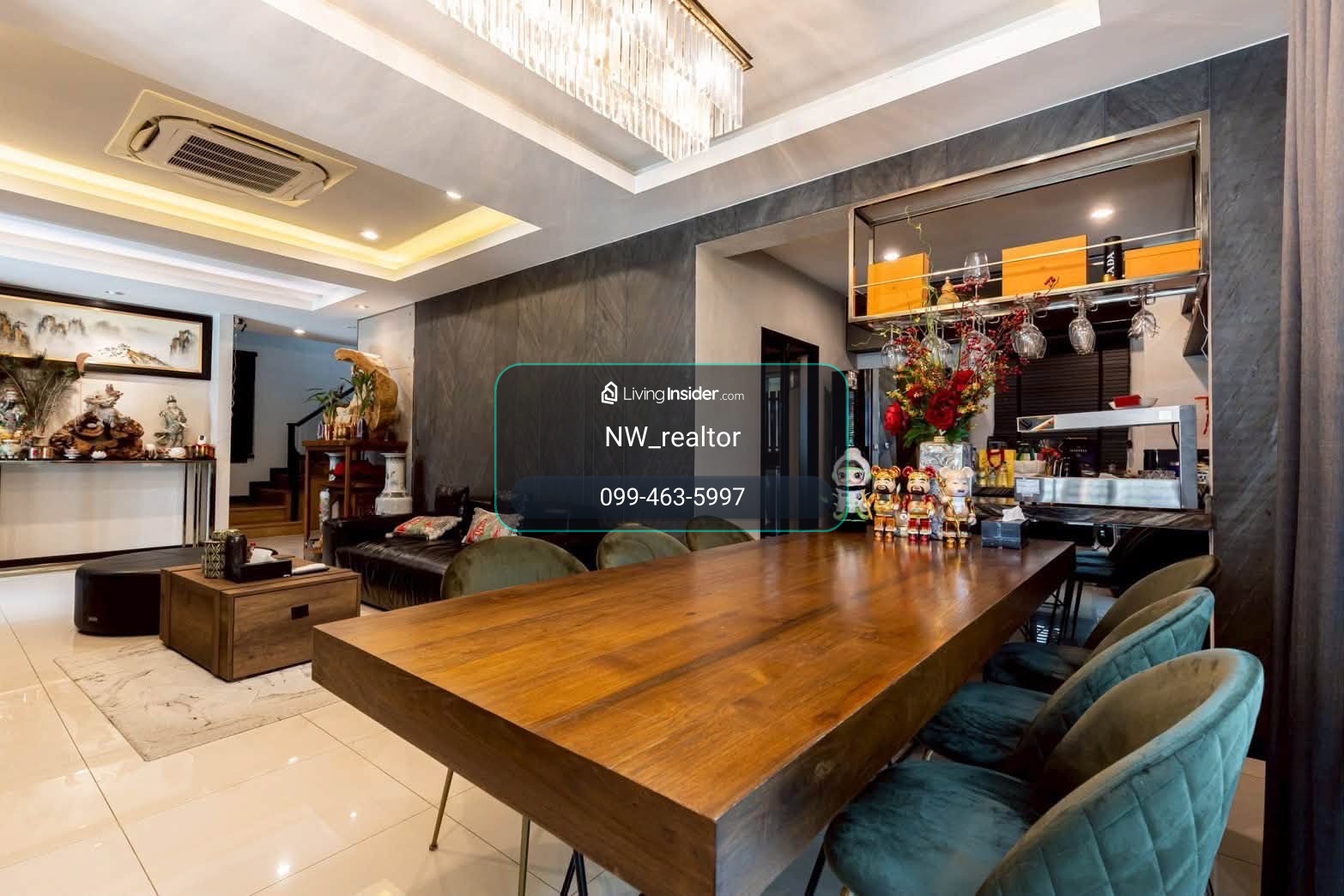 ให้เช่า Passorn Songprapa (ภัสสร สรงประภา) บ้านเดี่ยว 3 ชั้น 4 ห้องนอน 1 ห้องแม่บ้าน 1 ห้องเอนกประสงค์ 1 ห้องพระ 6 ห้องน้ำ  พร้อมอยู่ สังคมส่วนตัว ใกล้รถไฟฟ้า ใกล้สนามบินดอนเมือง – รูปที่ 3