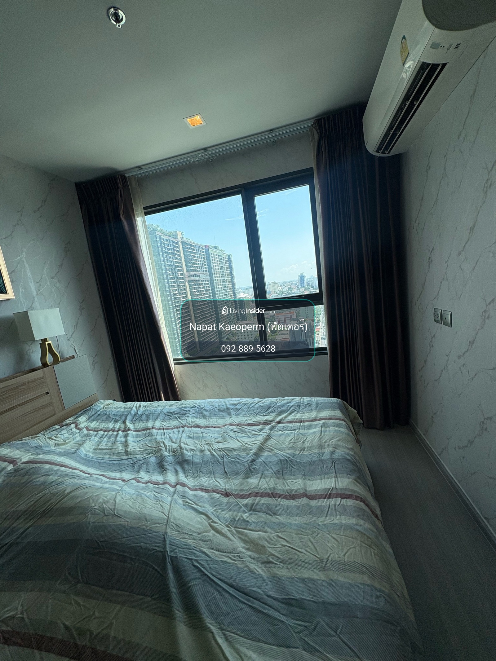 🔥Hot Price🔥Life ladprao ติดห้างเซ็นทรัลลาดพร้าว และBTSห้าแยกลาดพร้าว 35 Sqm ครัวปิดวิวโล่ง แต่งครบ 20,000 เท่านั้น ⭐️สนใจติดต่อพัตเตอร์ 0928895628 Line:plustor_ss🔥 – รูปที่ 2
