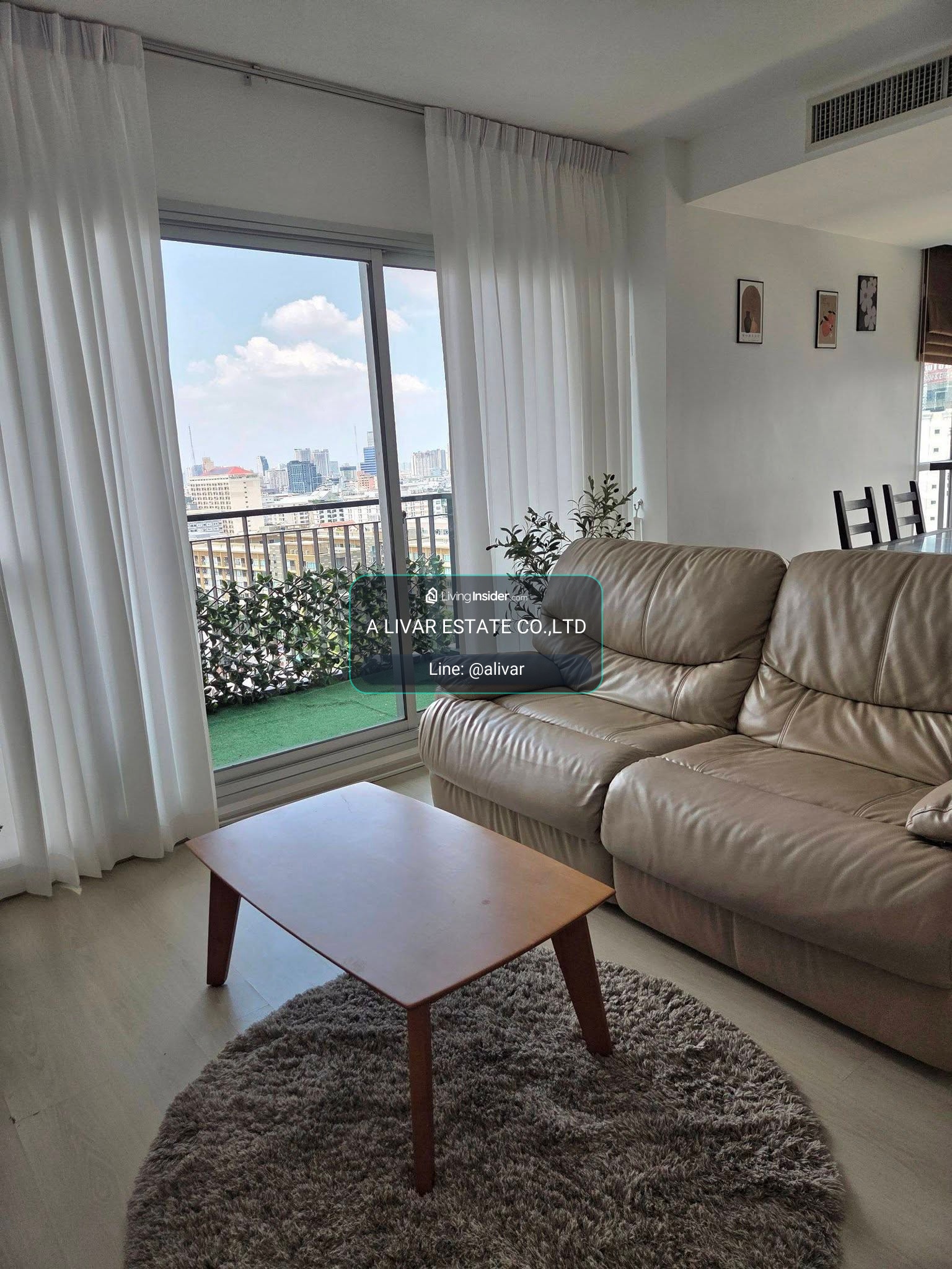 RC103226 Condo 2 beds newly renovated for rent at Life Ratchadapisek ใกล้ MRT ห้วยขวาง – รูปที่ 3