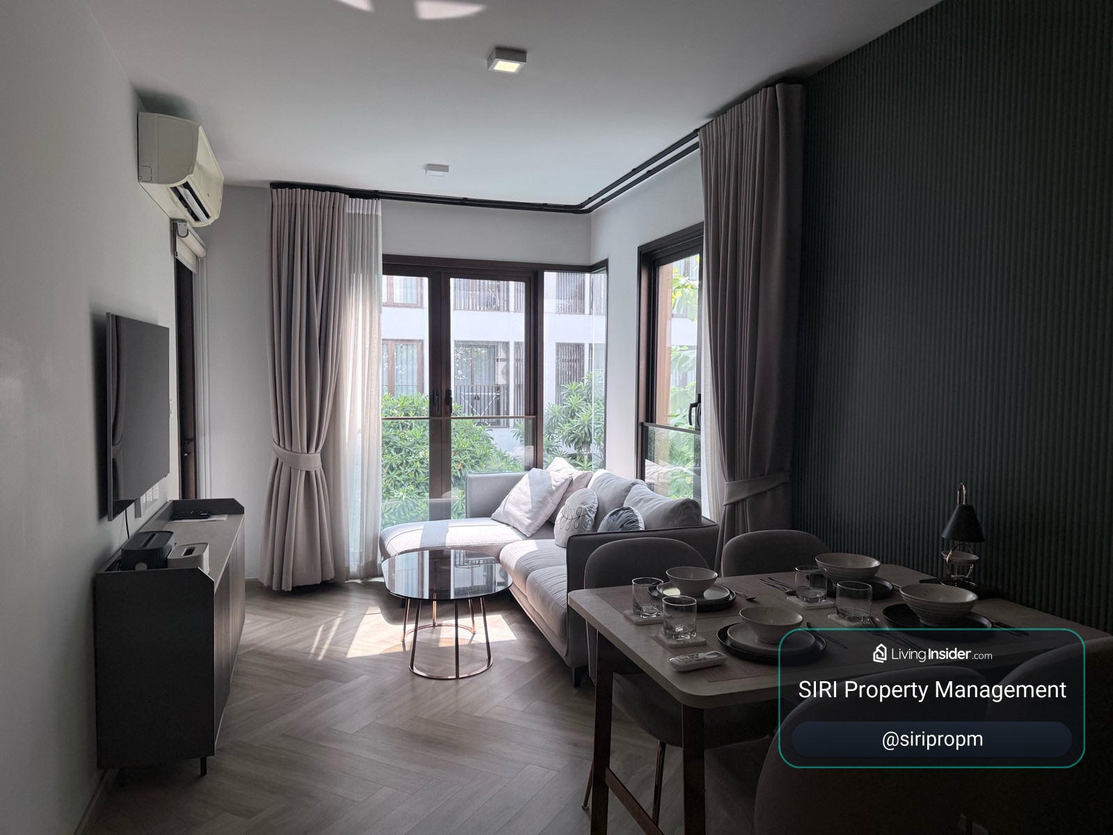 ให้เช่า 𝗖𝗛𝗔𝗣𝗧𝗘𝗥 𝗧𝗛𝗢𝗡𝗚𝗟𝗢𝗥 𝟮𝟱 ห้องมุม | 2 ห้องนอน | 2 ห้องน้ำ | 58 ตร.ม. | อาคาร A | ครัวปิดแยกส่วน พร้อมเข้าอยู่ – รูปที่ 2